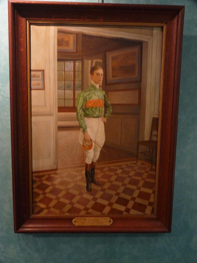 Exposition «Jockeys de légende» au musée de l'hippodrome d'Auteuil Alec%20Carter